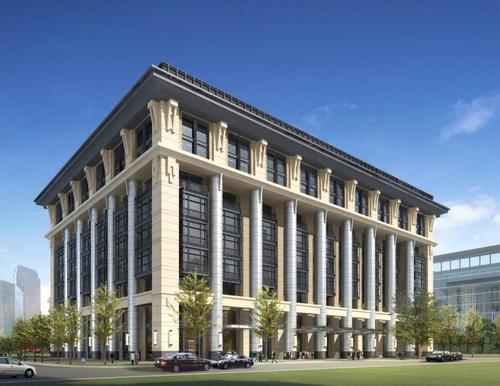 承韵启新 金融街e9项目政府公建办公楼古典建筑方案设计文本